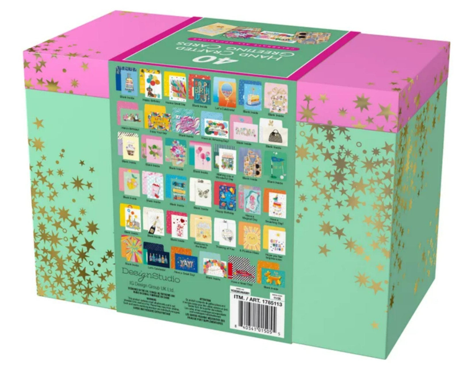 PRO4ALL Hand Crafted All Occasion Greeting Card Collection, 40-count NEW MODEL gallery