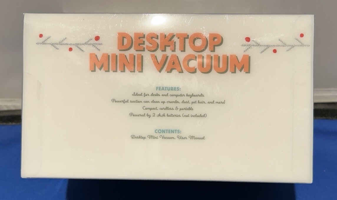 LIMITED AVAILABILITY 2023 Vivitar Mini Desktop Vacuum Zamboni Hockey New gallery