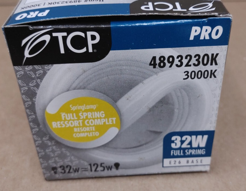Light Bulb 32-watt CFL Lamps E26 Base 3000-Kelvin 4893230K gallery