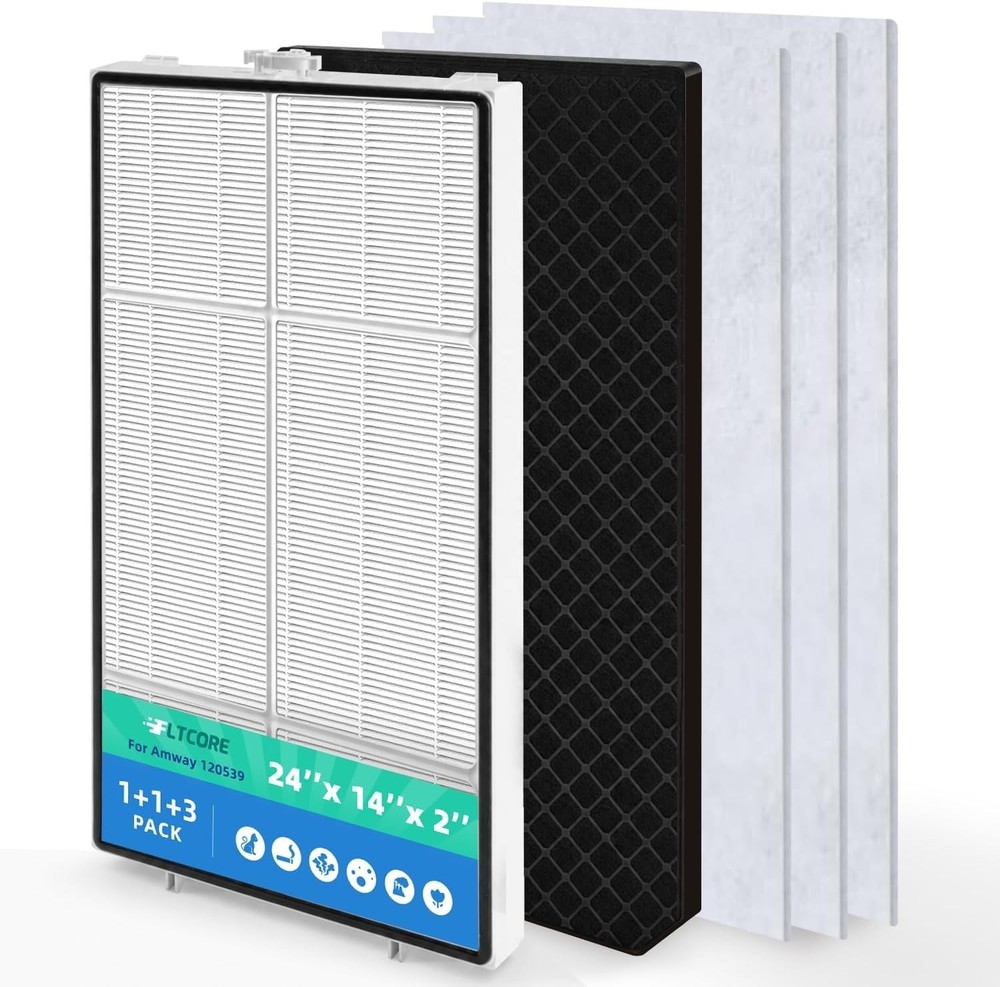 120539 Replacement Filter Compatible Amway Atmosphere Sky Air Purifier 5 Pieces
