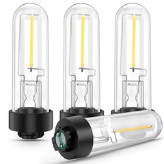 4 Pack Solar Light Replacement Bulbs Warm White 3000k 0.5w DC 3v Solar Bulbs