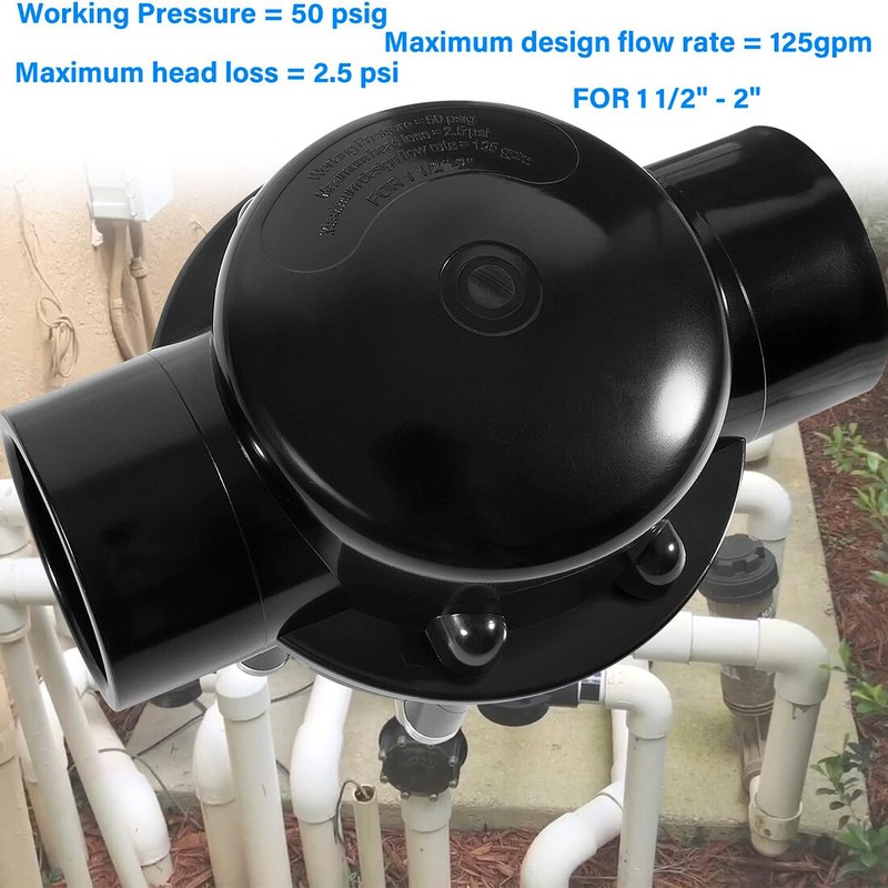 Replacement For Jandy 7235 180-Degree, 1-1/2-Inch to 2-Inch Check Valve gallery