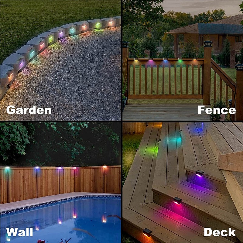 1-24Pcs Solar Pool Side Lights Color Changing Waterproof Light up Swimming Pool gallery