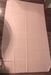 Tablecloth Rectangular Polyester 60″ x 101″ Dusty Rose/Mauve Weaved Accents