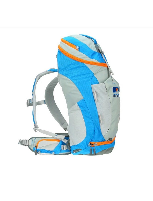 MHM Salute 34 L Backpacking Pack Hydro Blue S Zip 4