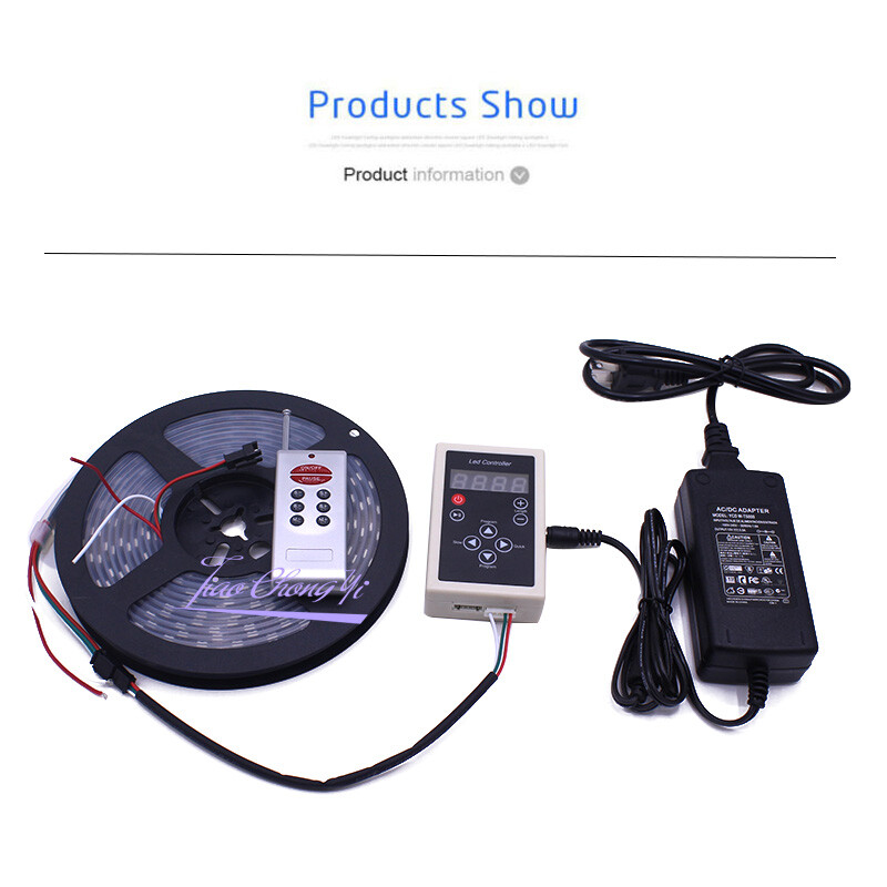 5M Chasing Dream Magic Color RGB 5050 WS2811 IC LED Strip Light + Remote + Power gallery