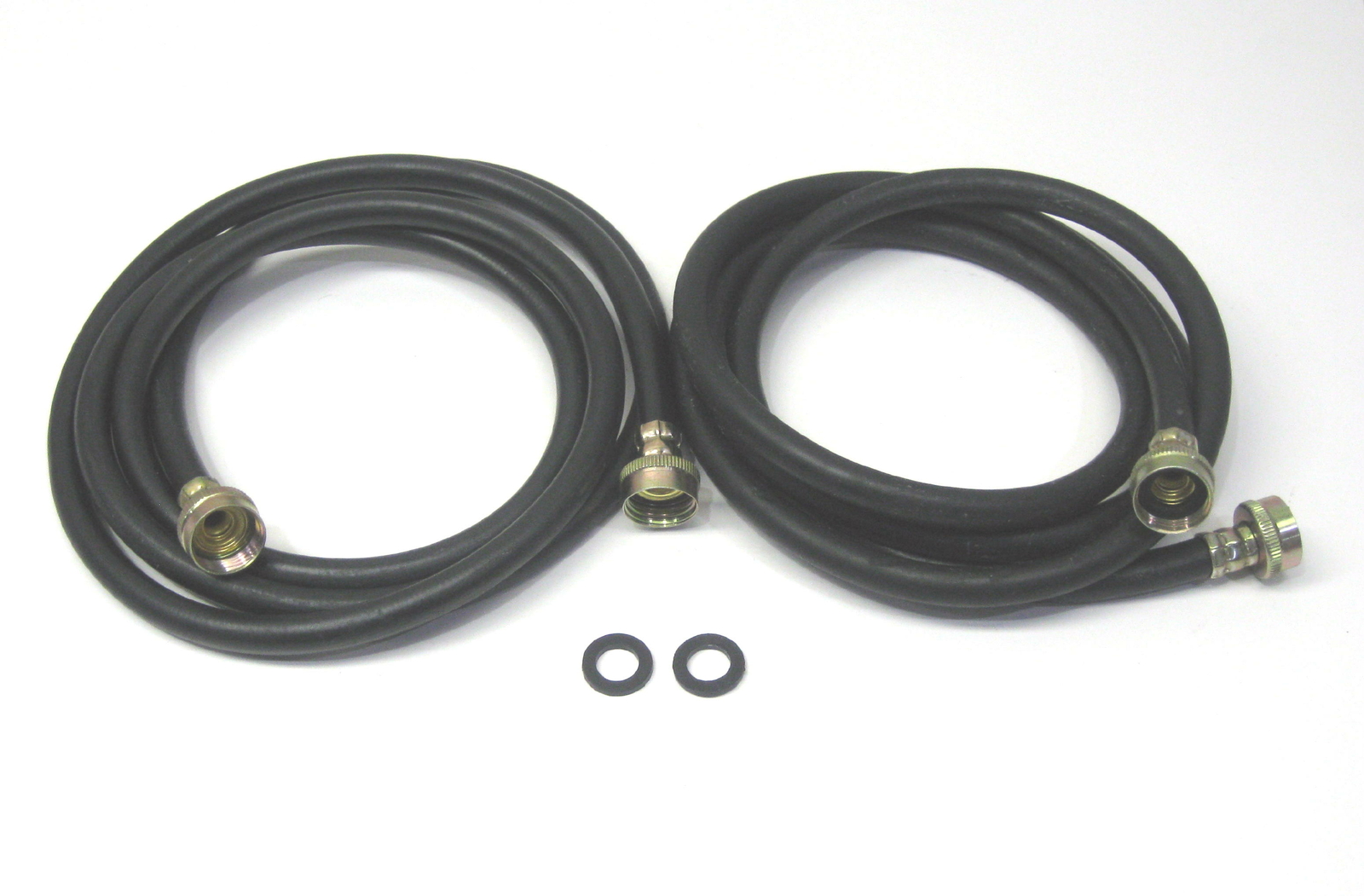 2 Pack of 8' Washing Machine Fill Hoses Lead Free gallery