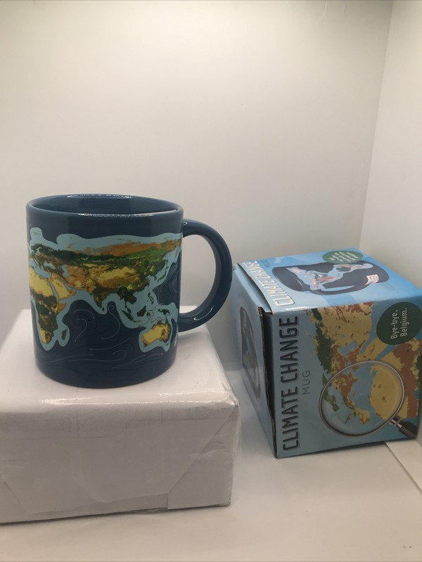CLIMATE CHANGE COFFEE MUG. GLOBAL WEATHER COFFEE TEA CUP Mug. B185 gallery