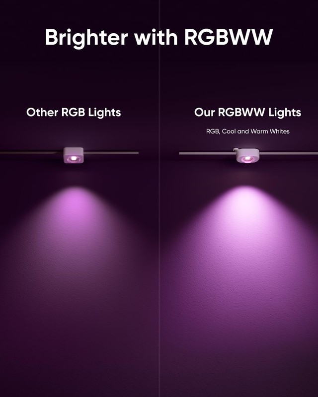 eufy Permanent Outdoor Lights E22 100ft 60 Triple-LED Lights IP67 String Lights gallery