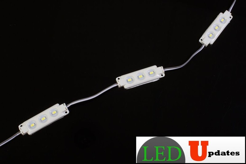 LEDupdates Brightest Store front LED Window Light module with UL power supply gallery