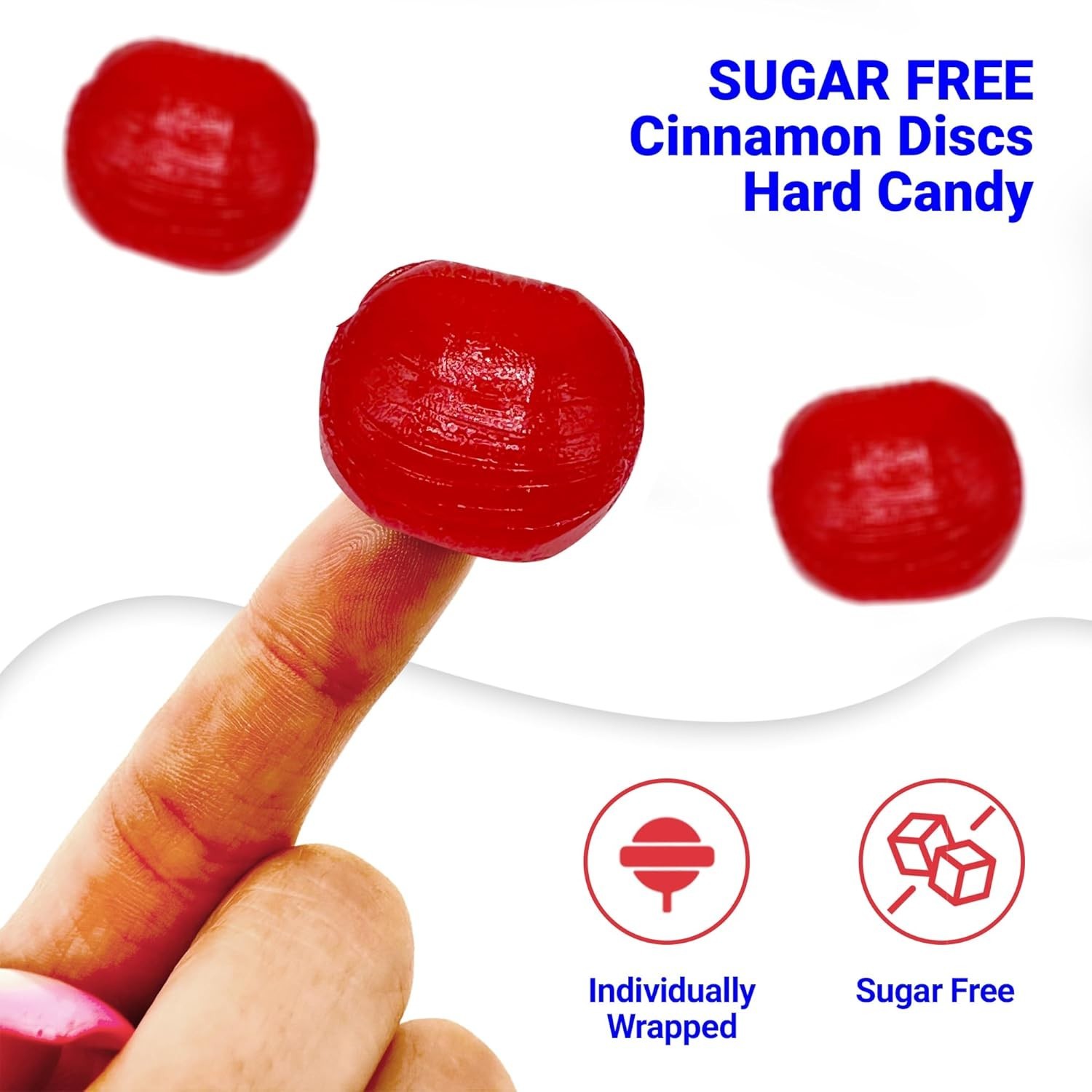 Sugar free cinnamon hard candy - Individually Wrapped - 1LB 2LB 3LB | On Sale! gallery