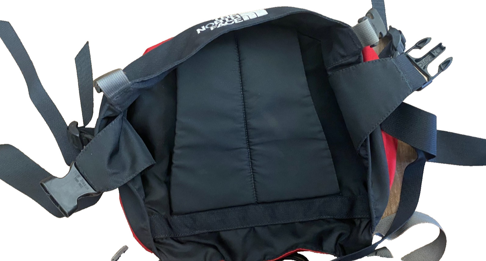 VTG The North Face Badlands 65L Internal Frame Backpack Red Medium Gorpcore 4