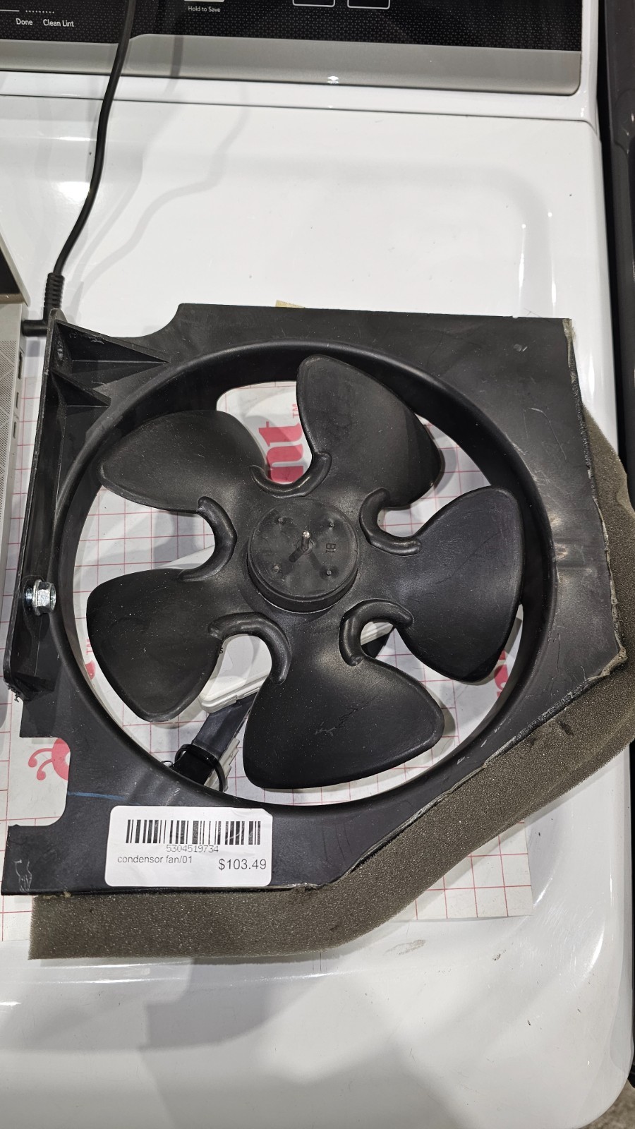Refrigeration Appliance Condenser Fan Motor Assembly 5304519734 242018303 gallery