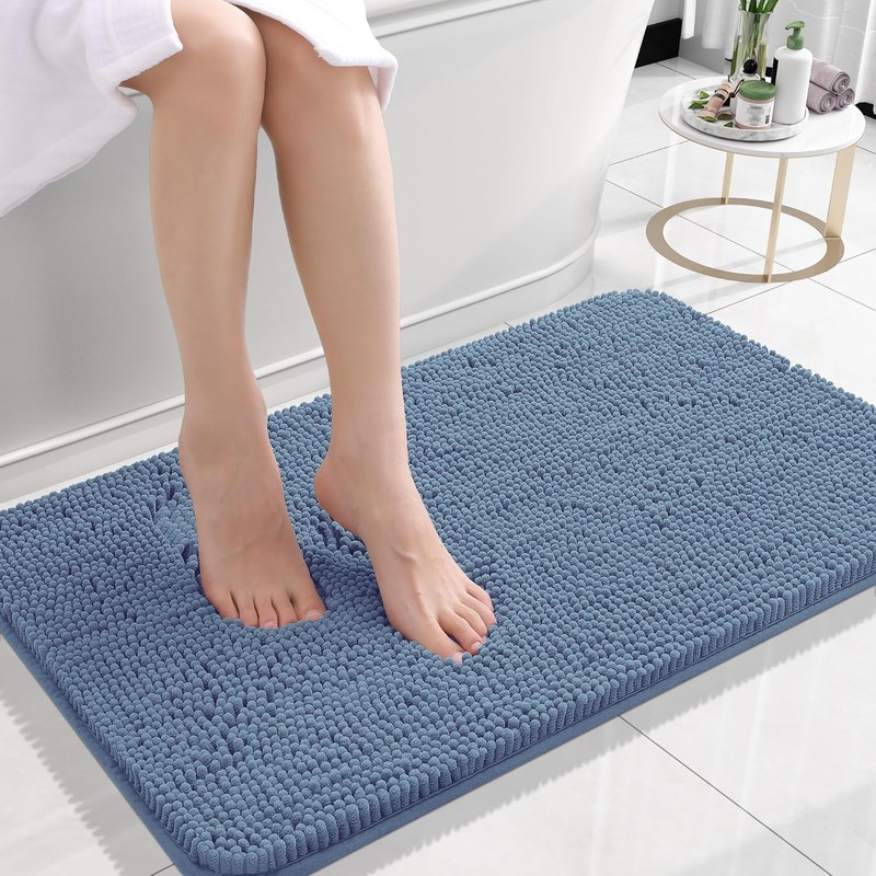 Bathroom Rugs Extra Soft Absorbent Chenille Bath Mats for Bathroom Floor gallery