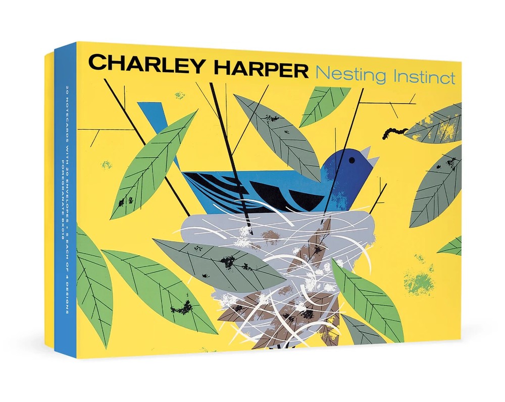 Charley Harper: Nesting Instinct - Notecards - 20 cards and envelopes BX018