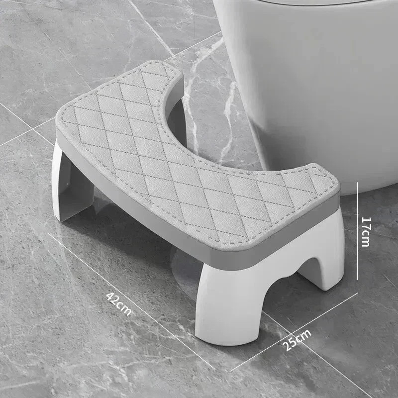 Waterproof Squatty Potty Toilet Stool Foldable Foot Stool for Adults & Kids gallery
