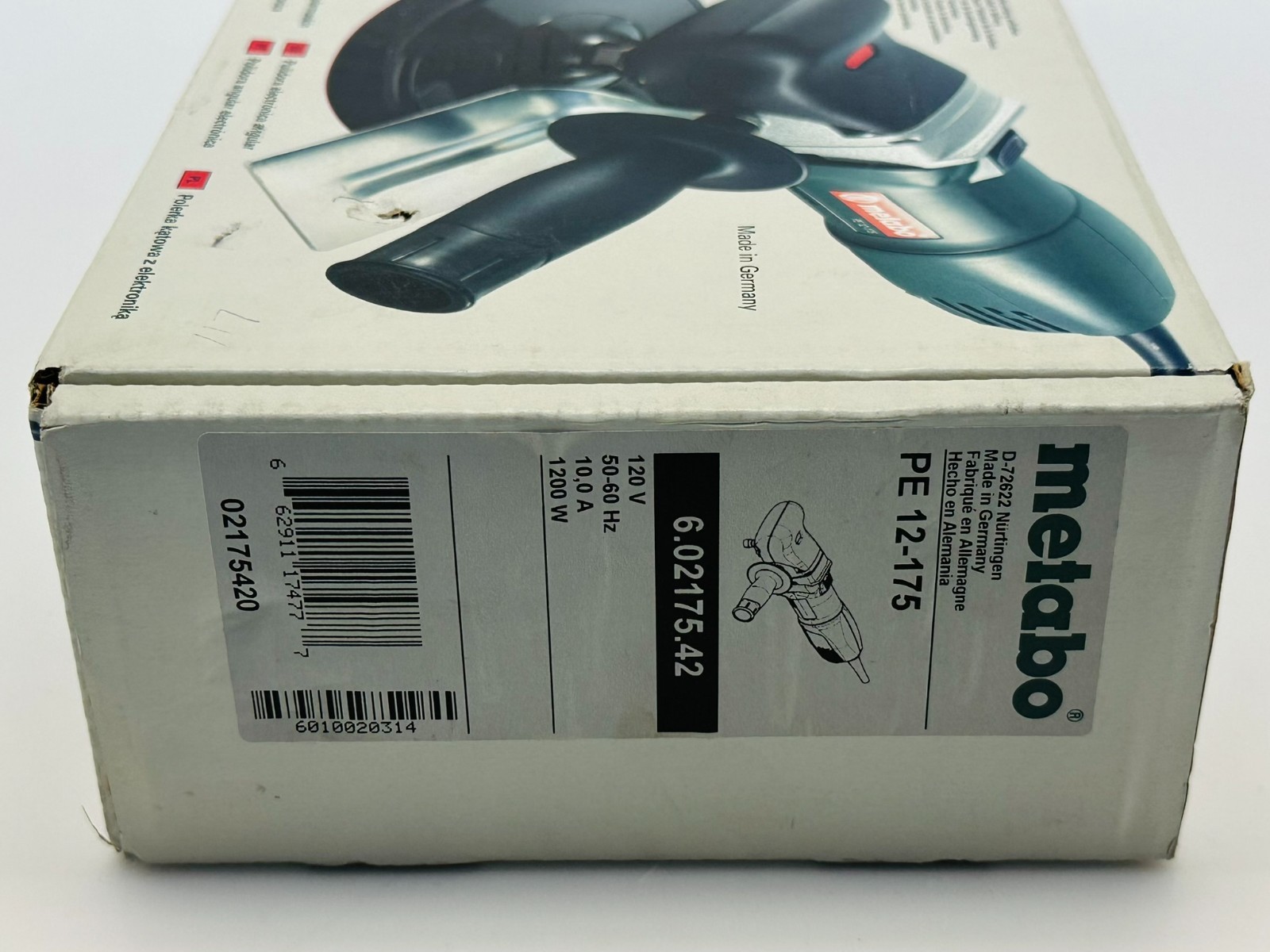 Metabo 7-Inch Variable Speed Angle Polisher 700-2200 RPM PE 12-175 gallery