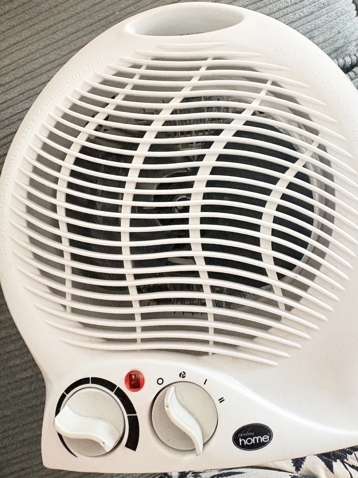 1,500-Watt 2-Settings Portable Fan Heater with Adjustable Thermostat gallery
