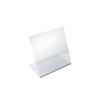 Azar Displays Angled L-Shaped Frame 3.5"x 3.5''High, 10-Pack gallery