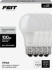 A19 LED Light Bulbs, 100W Equivalent, 1500 Lumens, Neutral White 3000K, 15W, 11, gallery