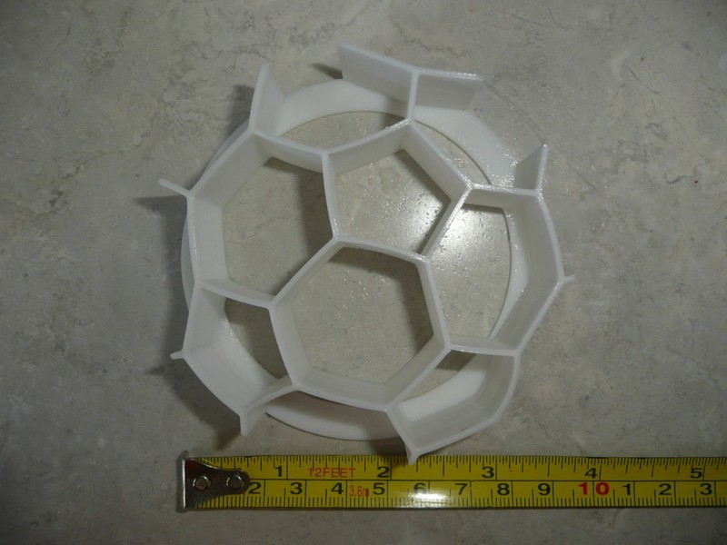 SOCCER BALL DESIGN PATTERN CONCHA CUTTER MEXICAN SWEET BREAD STAMP USA PR4615 gallery