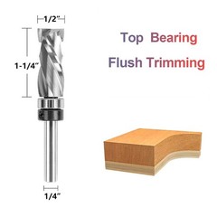 For Particleboard And Solid Wood Projects Spiral Flush Trim Router Bit