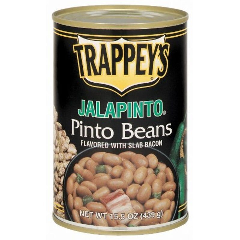Trappey's Jalapinto Pinto Beans With Slab Bacon 15.5-Ounces Pack of 6 gallery