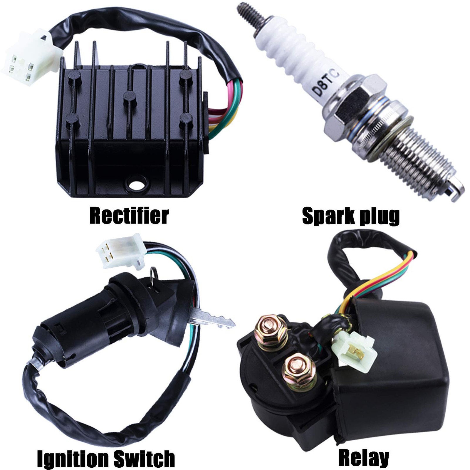 Wiring Harness Kit for 150-250cc Chinese ATV, Quad, Dirt Bike, Go Kart gallery