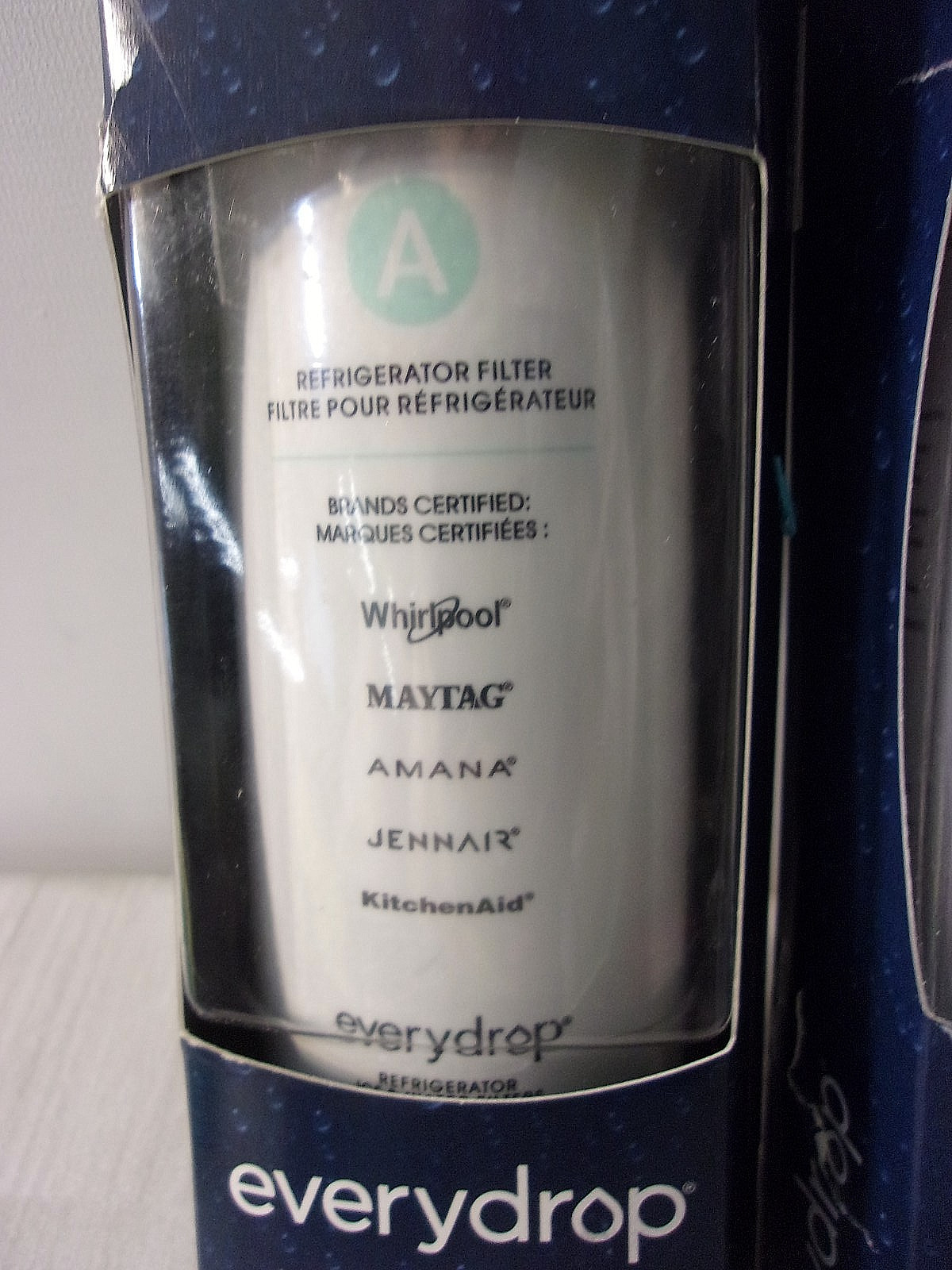 Everydrop Refrigerator Water Filter A * EDRARXD1 * NEW-damaged box UNOPENED gallery