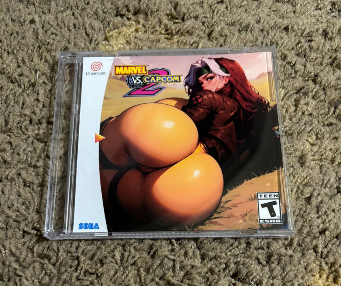 COVER & CD JEWEL CASE ONLY Marvel vs Capcom 2 Dreamcast NO GAME gallery