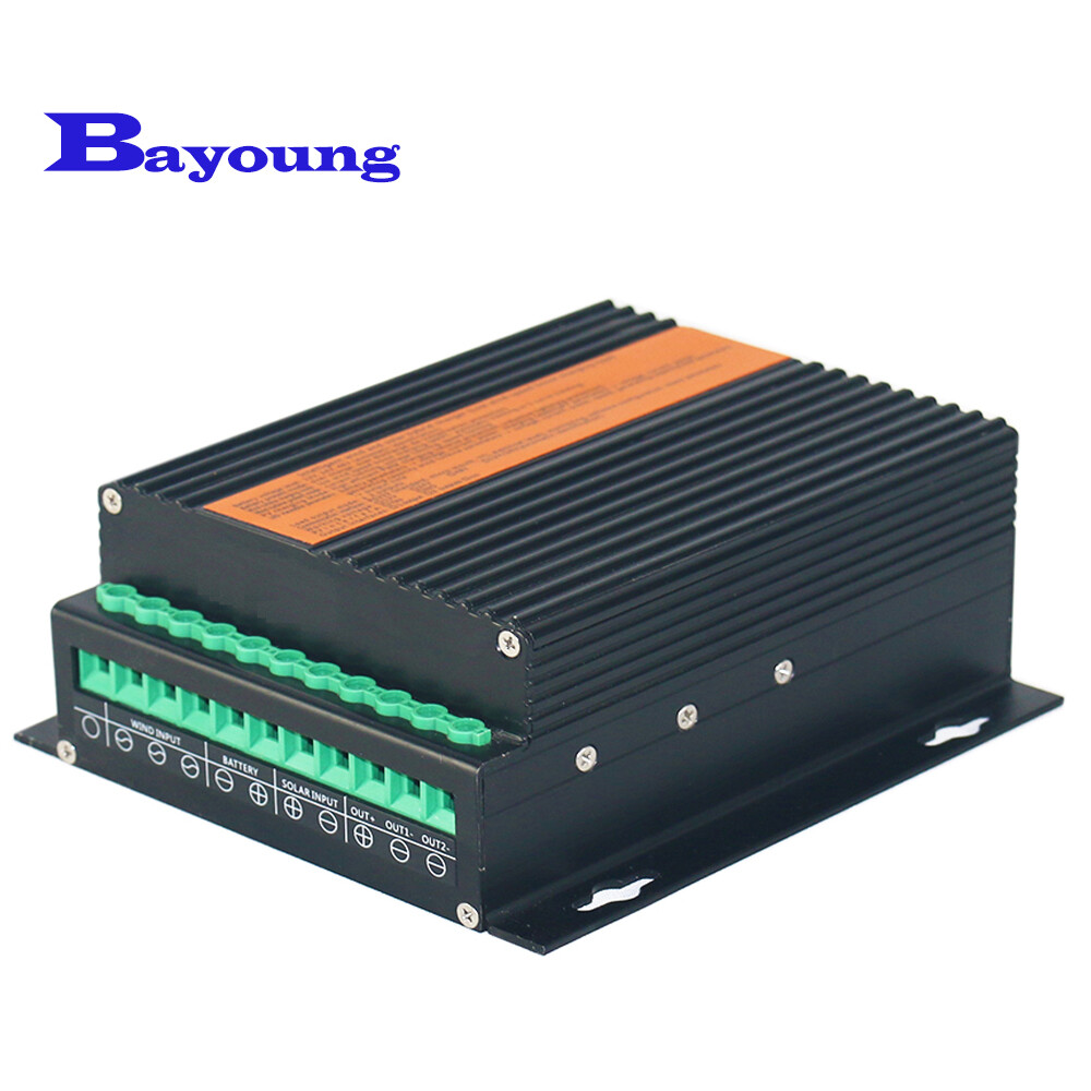 1000W Wind 400W Solar Hybrid MPPT Charge Controller 12V/24V Intelligent Control gallery