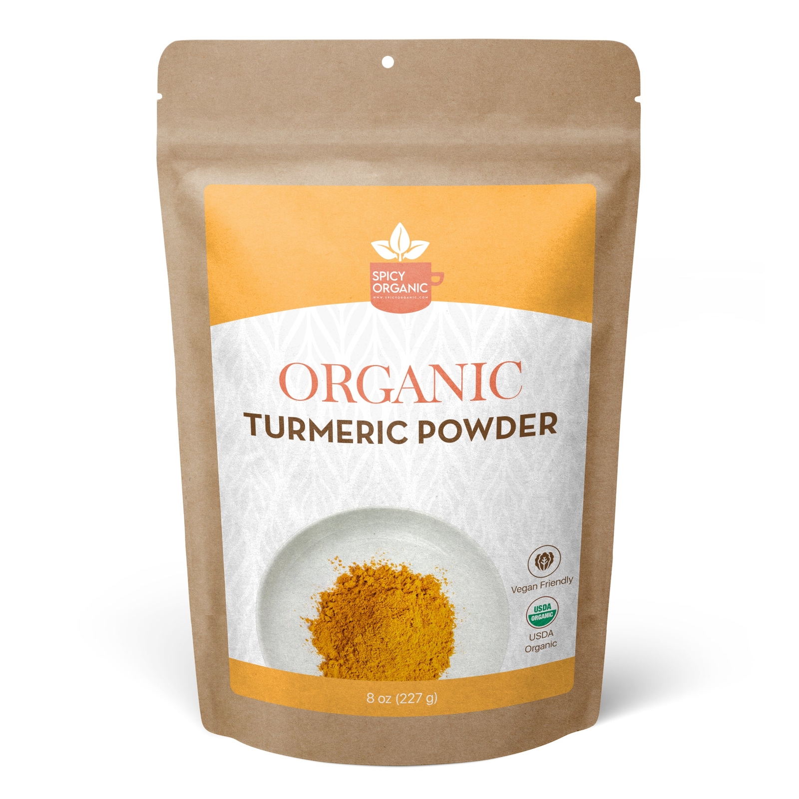 Organic Turmeric Powder- UDA Certified- Pure and Natural for Cooking and Healing gallery
