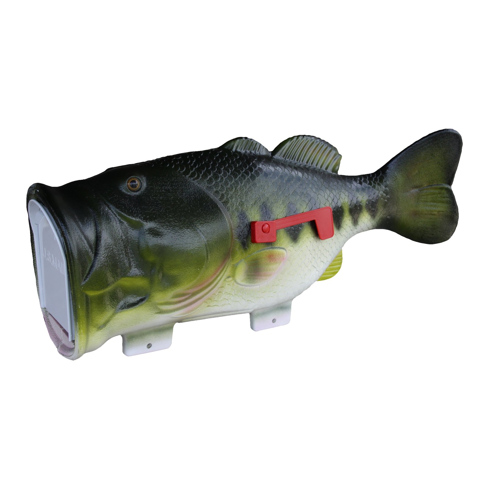 Largemouth Bass Fish Mailbox for Outside of Residential Home, Rural Mailbox gallery