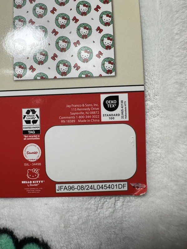 Hello Kitty Christmas Plush Throw Blanket 60 X 90 Inches gallery