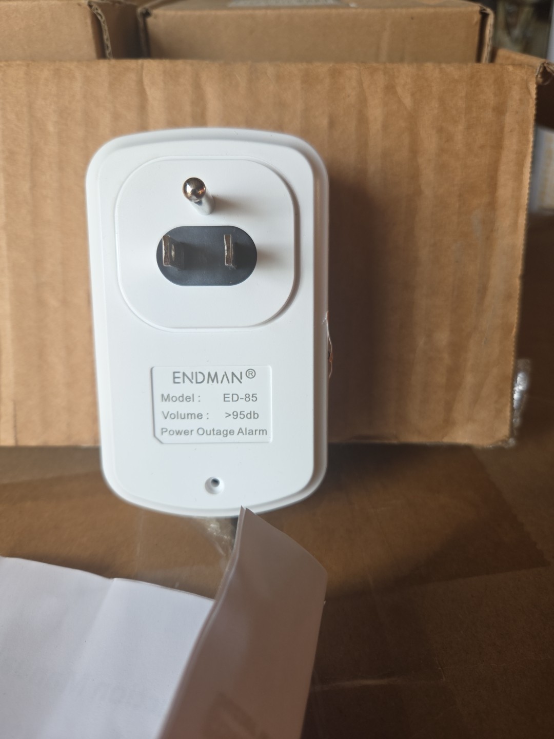 ENDMAN Power Failure Alarm for Freezer Alarm, Power Outage Alarm,Power Loss 95DB gallery