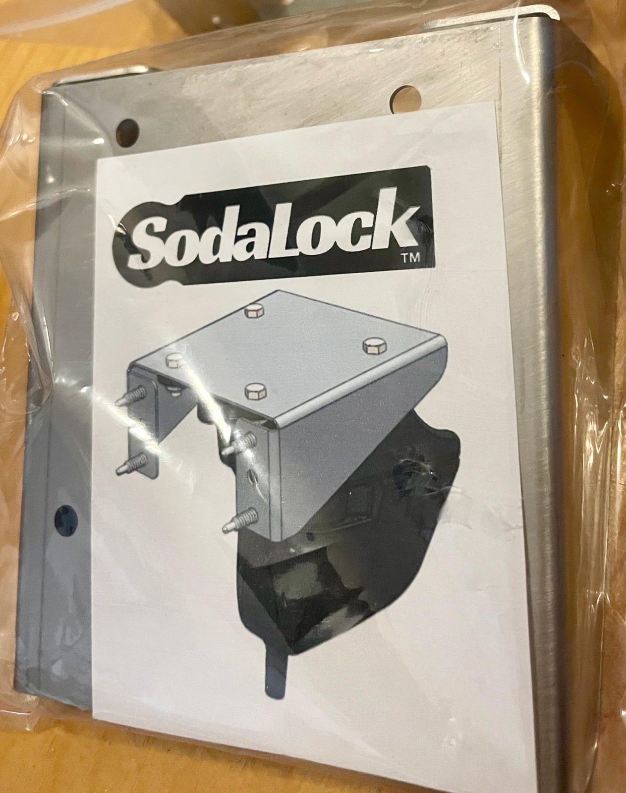 Soda Gun Vertical Mount - ONLY - This Product FITS Stainless Steel gallery