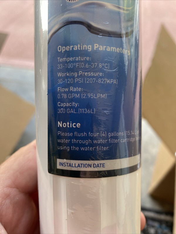 Percola Refrigerator Water Filter Replacement PCL-01 Factory Sealed 300 Gallons gallery