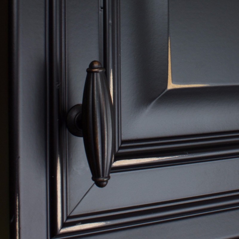 GlideRite 2-1/2" Fluted Cabinet Hardware Knob Oil Rubbed Bronze - 4047-ORB-1 gallery