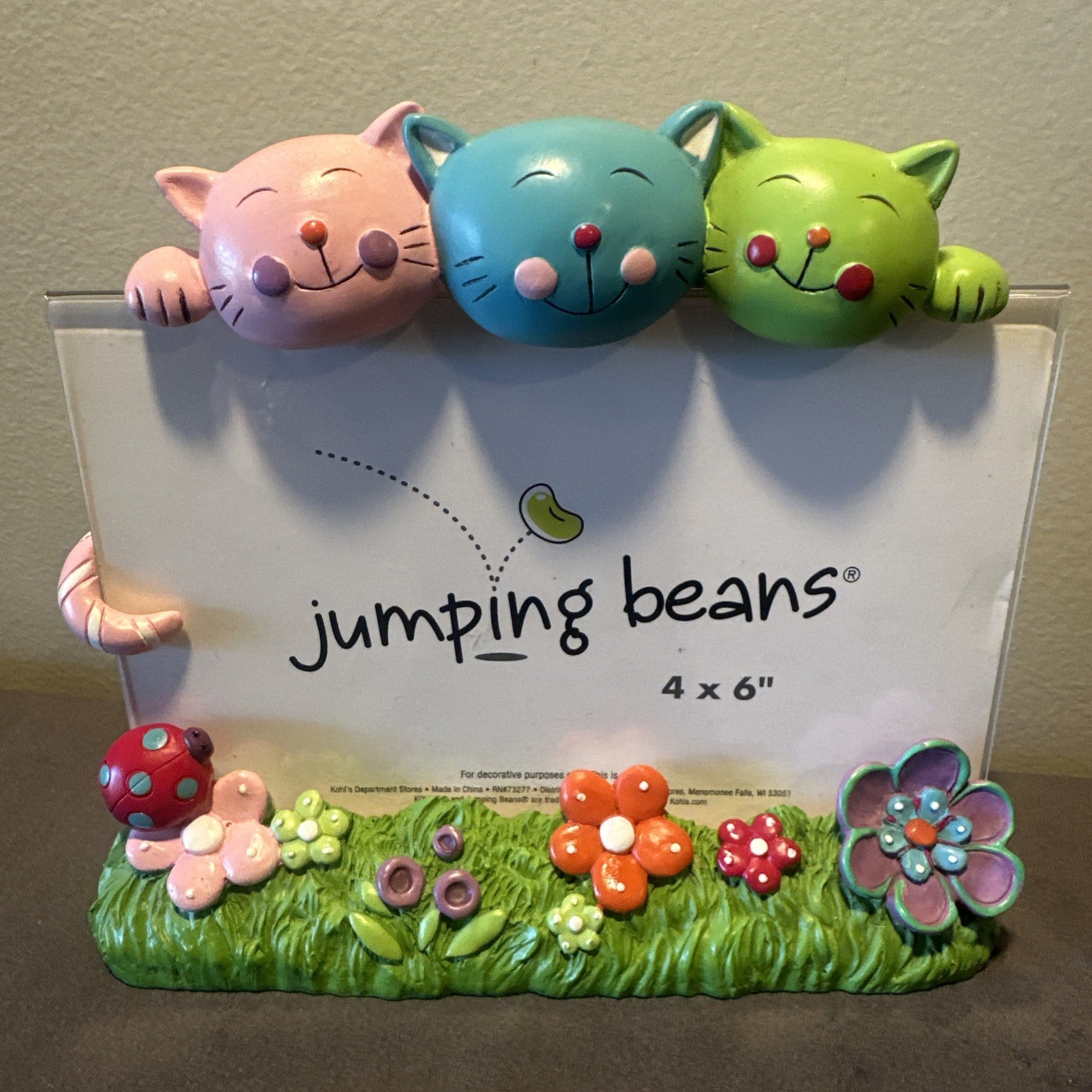 3D Jumping Beans 4×6” Photo Frame. Kitty’s Stand Alone Picture Frame gallery