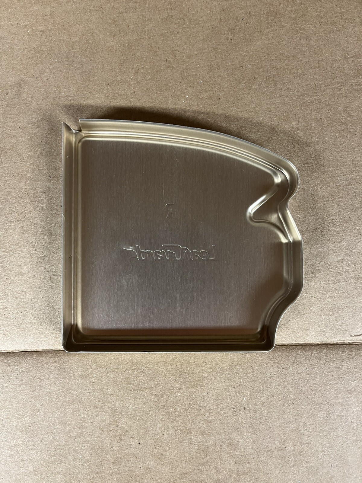 Cream LEAF GUARD Aluminum SEAMLESS Gutter RIGHT End Cap 08507N OS gallery