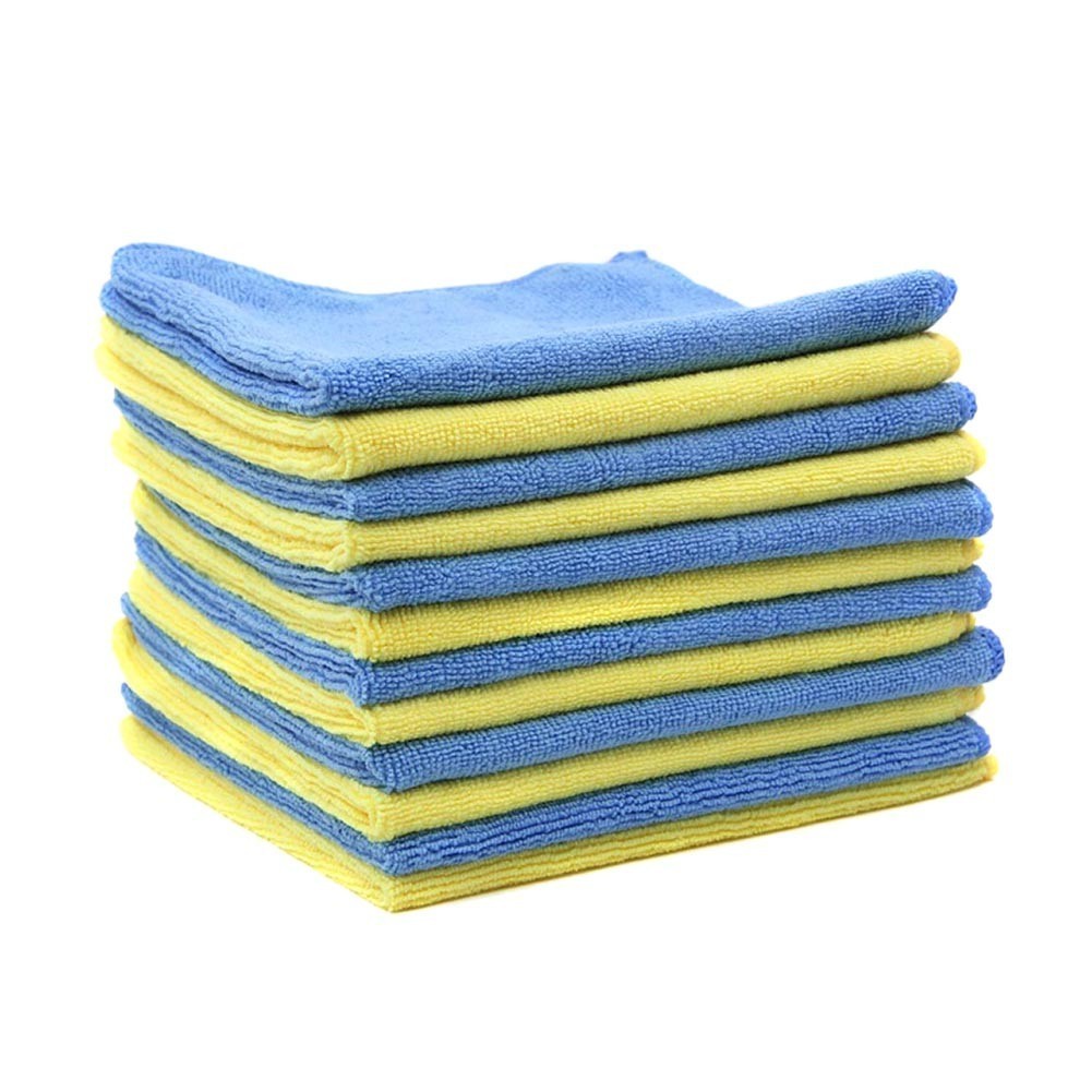 Microfiber Cleaning Cloth-12 Pack-14x14 inches-Lint Free-Streak Free gallery