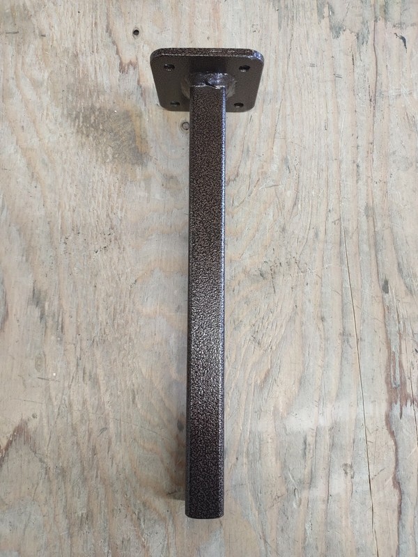 Powder Coated 1" Diameter Square Post Table Legs gallery