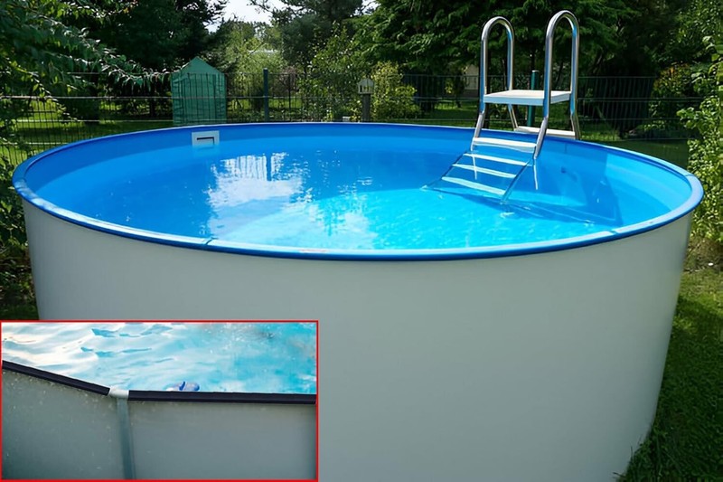 Coping Strips for Overlap above Ground Swimming Pool Plastic Liners Replacements gallery