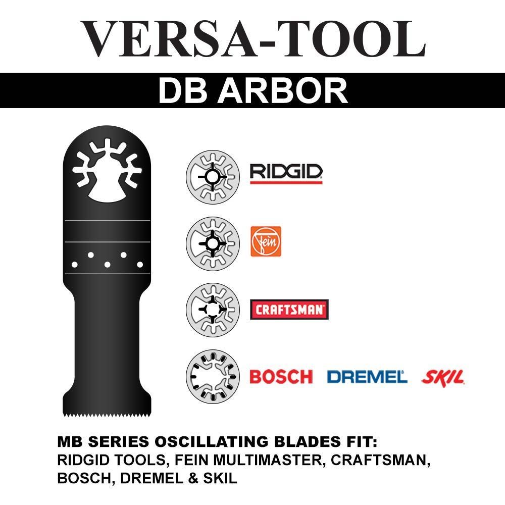 Versa Tool DB5B 35mm Bi-Metal Multi-Tool Saw Blades 3/Pack Fits Fein Multimaster gallery