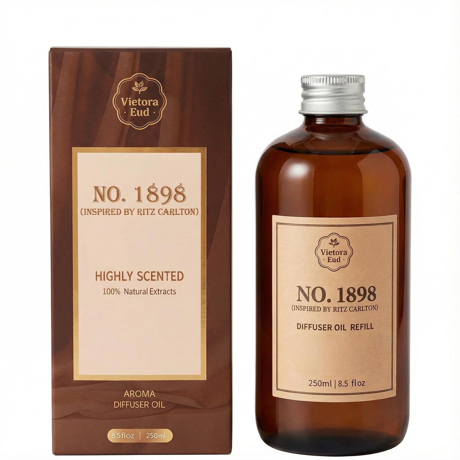 Luxury Hotel Scent Reed Diffuser Oil Refill(8.5 FL oz) | No.1898 Hotel Collec... gallery