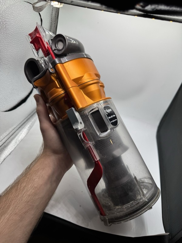 Dyson DC24 Multi Floor Vacuum Orange Cyclone Canister Dirt Dust Bin OEM gallery