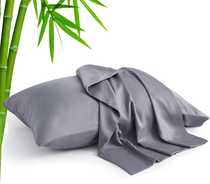 Breathable Envelope Closure Pillow Cases - Set of 2, 20x26 for Hot Sleepers gallery