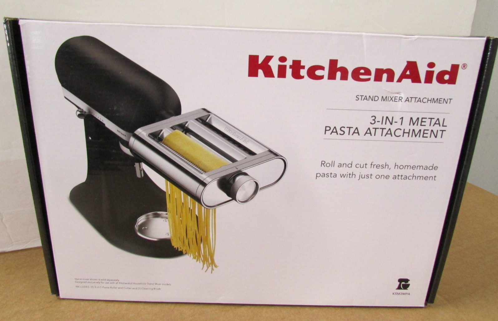KitchenAid Pasta Attachment 3-in-1 MODEL KSM3MPA *NEW* gallery