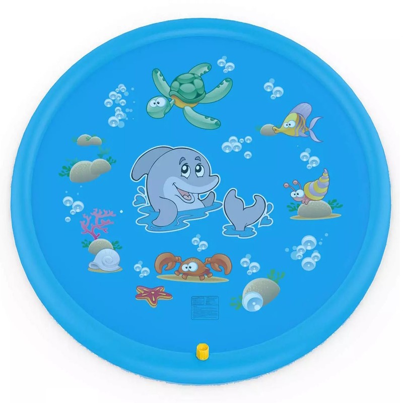 Durable Children's Water Spray Pool Mat | Splash Play Pad Mat | Water Spray Pool gallery