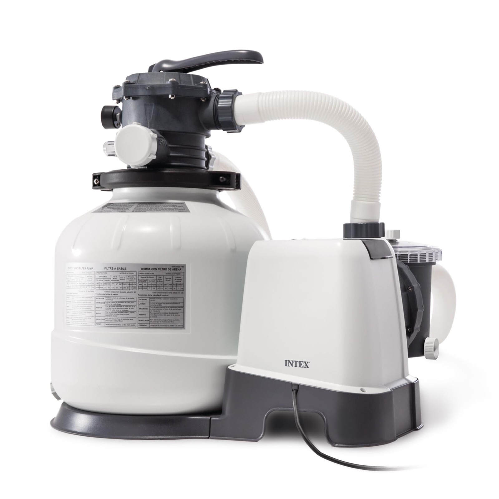 INTEX 2800 GPH Krystal Clear Sand Filter Pump Above Ground Pool 26647EG gallery